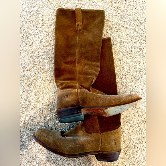 Frye Shoes - Frye Slouch Brown boots